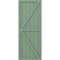 Ekena Millwork Americraft 6-Board Wood 2 Equal Panel Frmd Board-n-Batten Shutters w/Dbl Z-Bar, ARW102BF621X49TGH, PR ARW102BF621X49TGH - alternate 6
